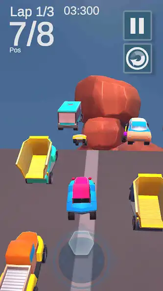 Play MiniCar Race Master 3D as an online game MiniCar Race Master 3D with UptoPlay