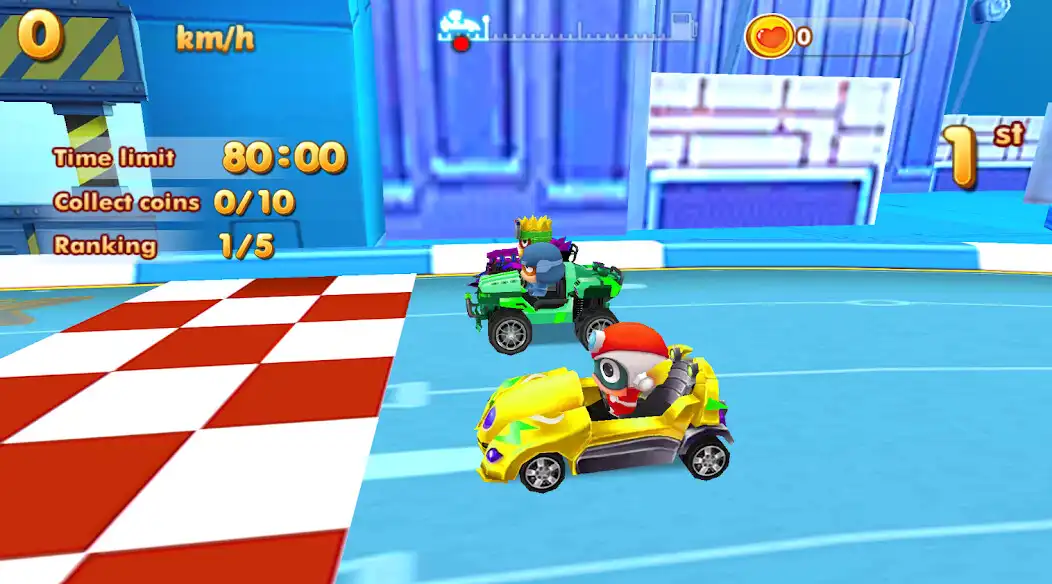 Play Mini Car Racing Adventure as an online game Mini Car Racing Adventure with UptoPlay