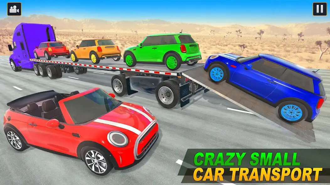 Play Mini Car Transport Truck Games  and enjoy Mini Car Transport Truck Games with UptoPlay