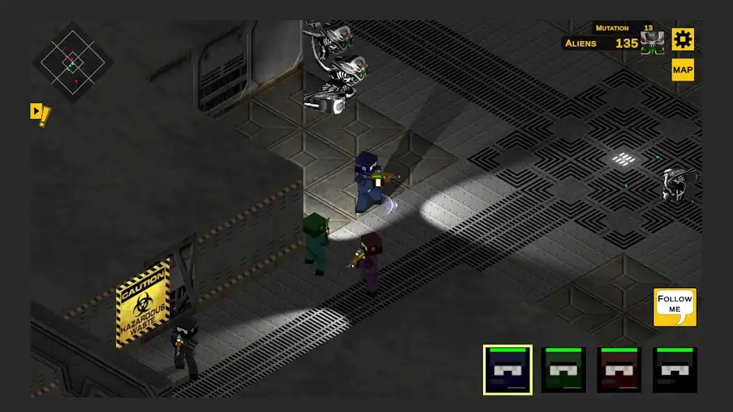 Play Minicraft Aliens as an online game Minicraft Aliens with UptoPlay