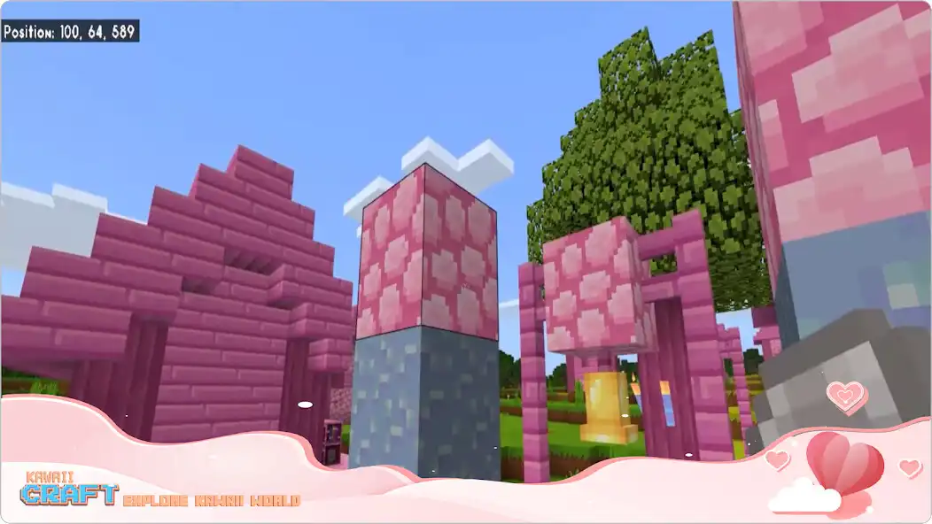 Play MiniCraft KawaiiWorld 3D  and enjoy MiniCraft KawaiiWorld 3D with UptoPlay