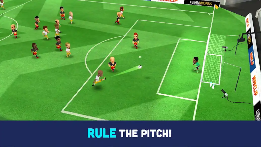 Play Mini Football - Mobile Soccer as an online game Mini Football - Mobile Soccer with UptoPlay