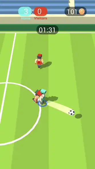 Play Mini Football Striker as an online game Mini Football Striker with UptoPlay