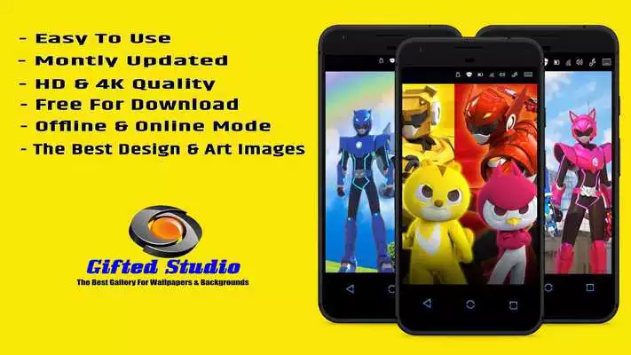 Play Mini Force Rangers Wallpaper
