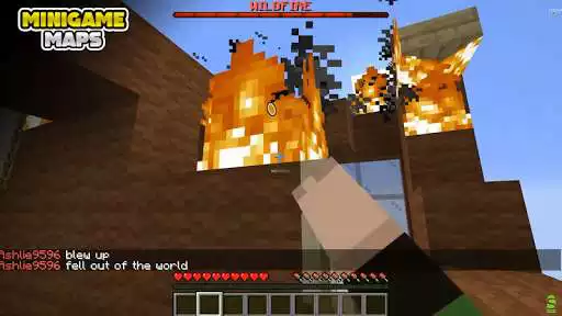 Play Minigame Maps for Minecraft as an online game Minigame Maps for Minecraft with UptoPlay