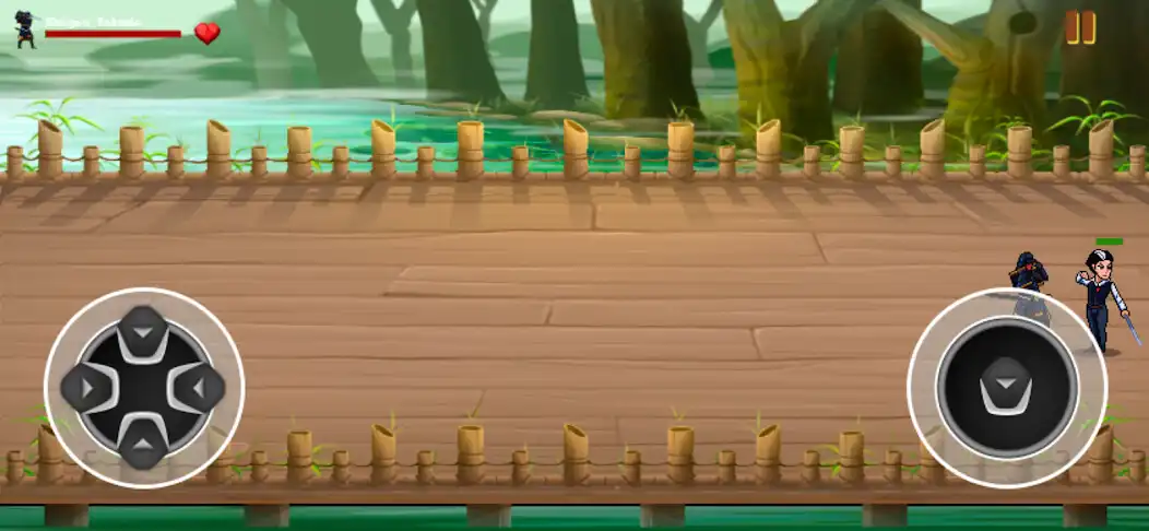 Play Mini Game - Samurai 2D as an online game Mini Game - Samurai 2D with UptoPlay