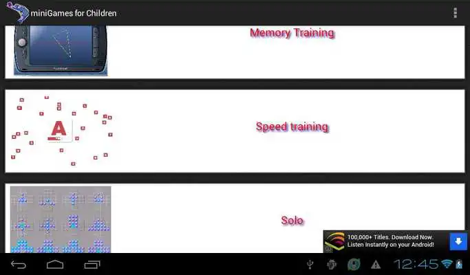 Play mini Games for Children