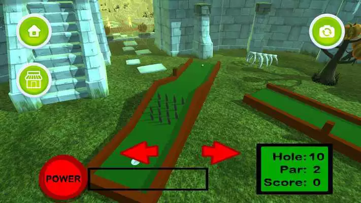 Play Mini Golf 3D Halloween