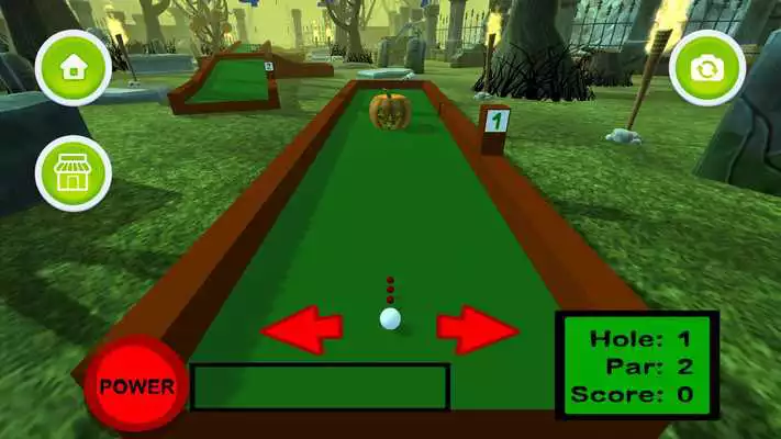 Play Mini Golf 3D Halloween