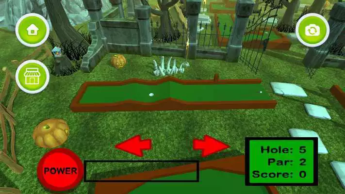 Play Mini Golf 3D Halloween