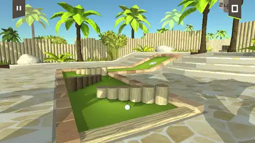 Play Mini Golf Paradise as an online game Mini Golf Paradise with UptoPlay