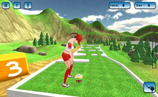 Play Mini Golf Retro Star
