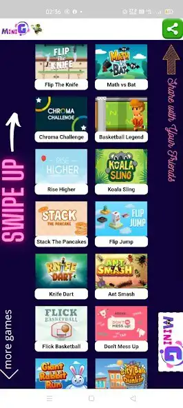 Play miniG : small games in one app  and enjoy miniG : small games in one app with UptoPlay