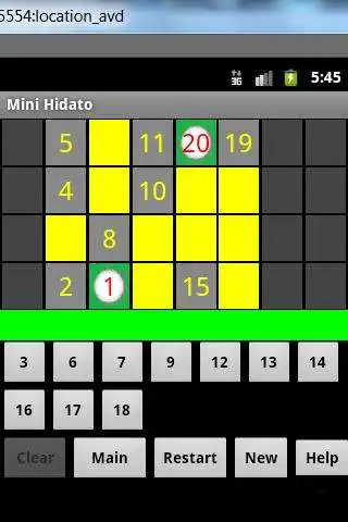 Play Mini-Hidato