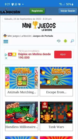 Play Mini juegos La Noción  and enjoy Mini juegos La Noción with UptoPlay