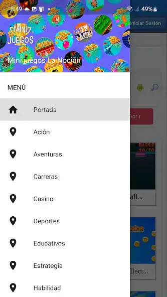 Play Mini juegos La Noción as an online game Mini juegos La Noción with UptoPlay