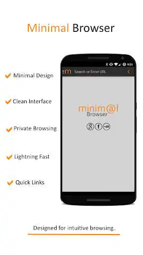 Play APK Minimal Browser Lite  and enjoy Minimal Browser Lite with UptoPlay com.aplustech.minimalbrowserxfree