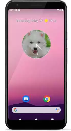 Play Minimal Clock Widget