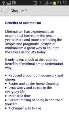 Play Minimalism - a practical guide