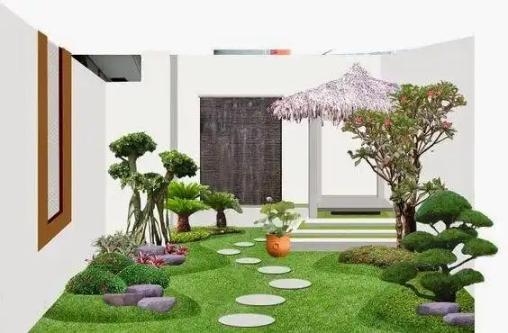 Play Minimalist Garden Design Idea as an online game Minimalist Garden Design Idea with UptoPlay