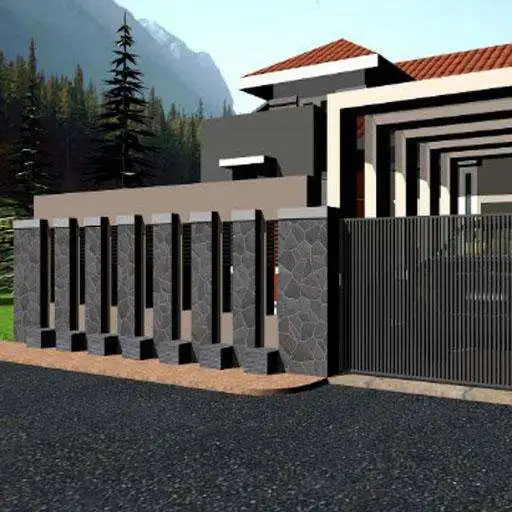 Free play online minimalist house fence design APK