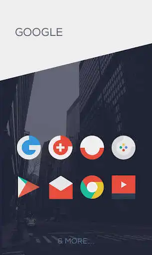 Play Minimalist - Icon Pack as an online game Minimalist - Icon Pack with UptoPlay