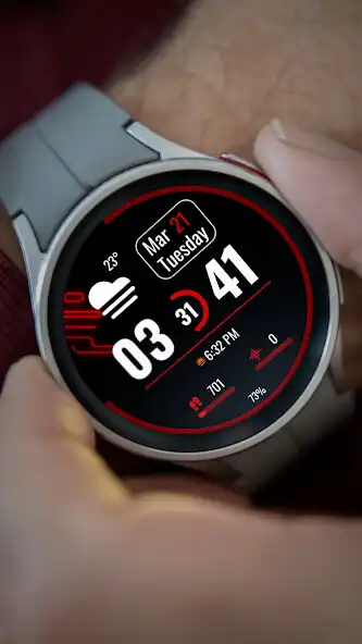 Play Minimalist Marvel Watch Face  and enjoy Minimalist Marvel Watch Face with UptoPlay