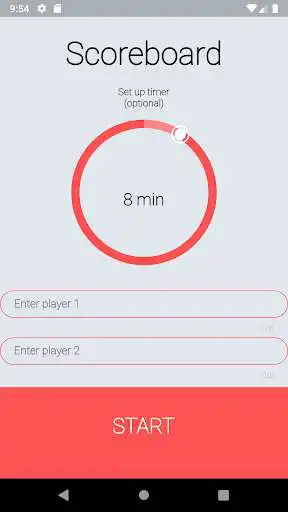 Play Minimalist scoreboard as an online game Minimalist scoreboard with UptoPlay