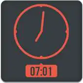 Free play online Minimal Red Theme UCCW SKIN APK