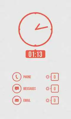 Play Minimal Red Theme UCCW SKIN