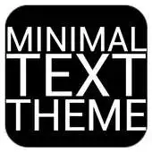 Free play online Minimal Text THEME - FREE APK Free play online Minimal Text THEME - FREE APK