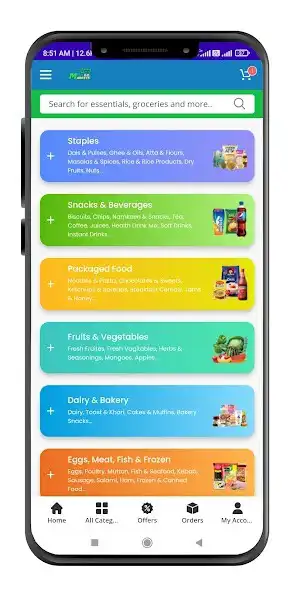 Play Mini Market-Online Grocery app as an online game Mini Market-Online Grocery app with UptoPlay