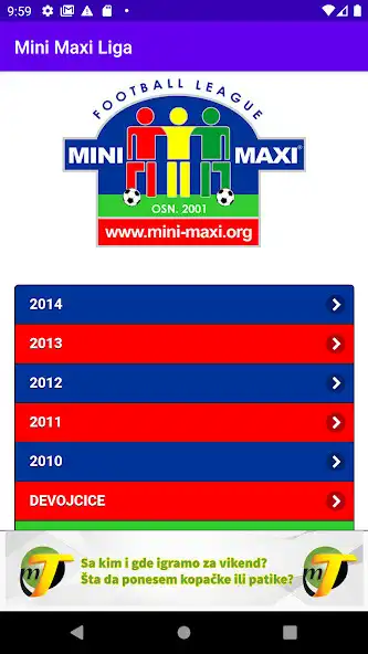 Play Mini Maxi Liga  and enjoy Mini Maxi Liga with UptoPlay