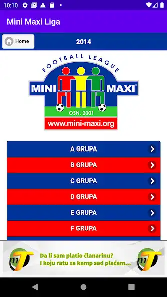 Play Mini Maxi Liga as an online game Mini Maxi Liga with UptoPlay