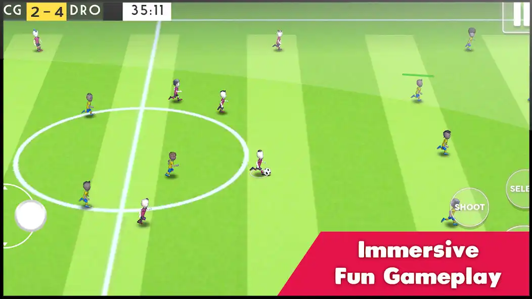 Play Mini Mobile Soccer  and enjoy Mini Mobile Soccer with UptoPlay