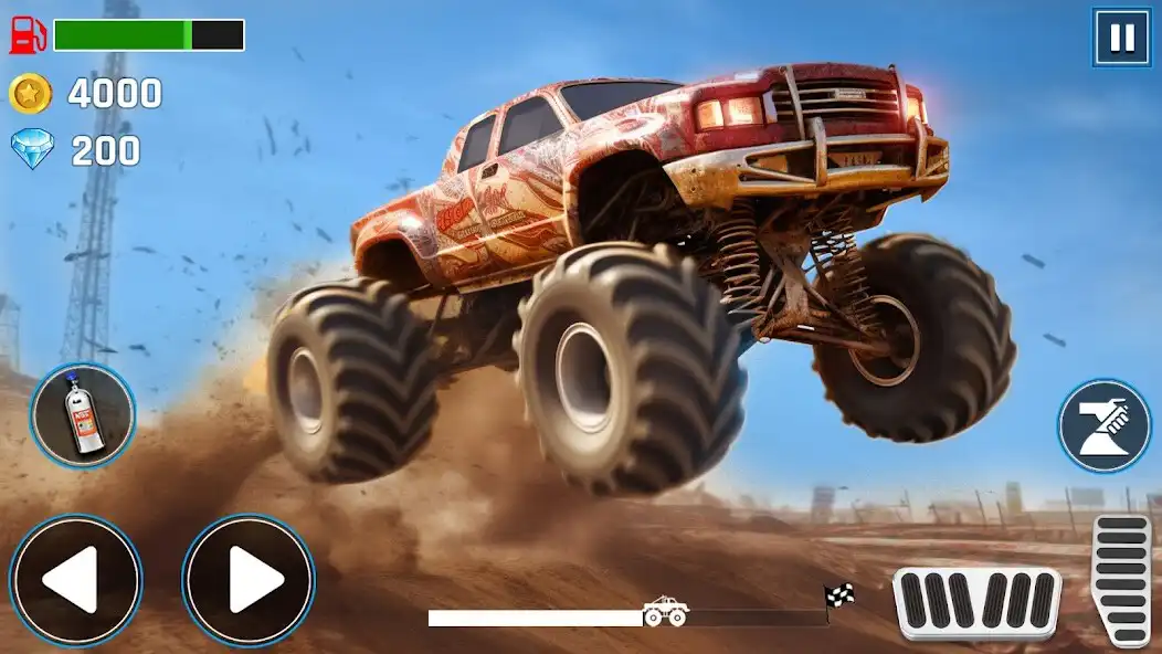 Play Mini Monster Truck Racing Game  and enjoy Mini Monster Truck Racing Game with UptoPlay