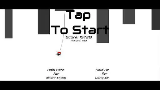 Play Mini Ninja - Rope Swing  and enjoy Mini Ninja - Rope Swing with UptoPlay