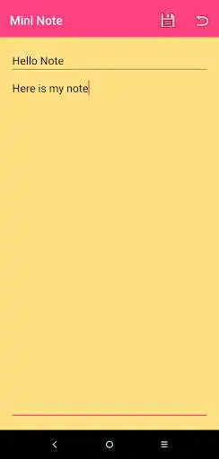 Play Mininote as an online game Mininote with UptoPlay