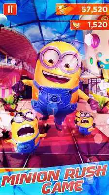 Play Minion adventure rush :Superhero rush game 3D