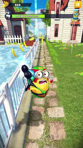 Play Minion Rush: Running Game as an online game Minion Rush: Running Game with UptoPlay