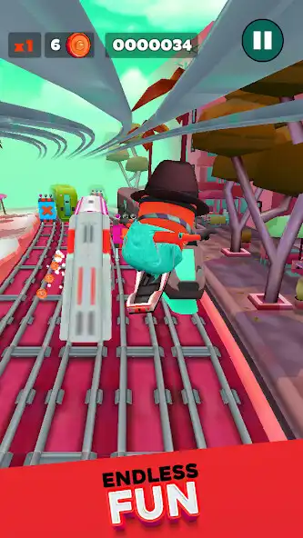 Play Minion Subway 3D as an online game Minion Subway 3D with UptoPlay