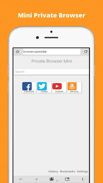 Play Mini Private Browser as an online game Mini Private Browser with UptoPlay