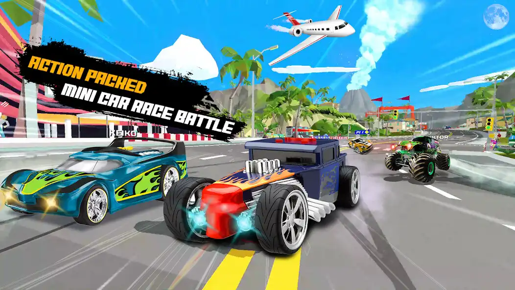 Play Mini Race Master Car Racing 3D as an online game Mini Race Master Car Racing 3D with UptoPlay