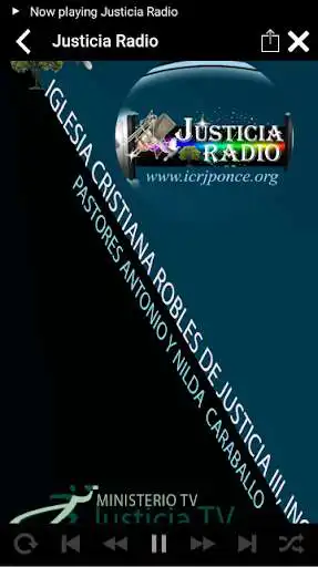 Play MINISTERIO JUSTICIA TV Y JUSTICIA RADIO as an online game MINISTERIO JUSTICIA TV Y JUSTICIA RADIO with UptoPlay