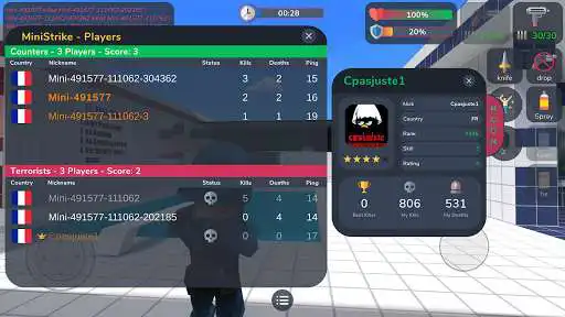 Play MiniStrike as an online game MiniStrike with UptoPlay