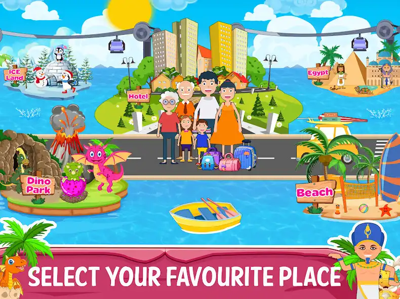 Play Mini Town: Vacation  and enjoy Mini Town: Vacation with UptoPlay