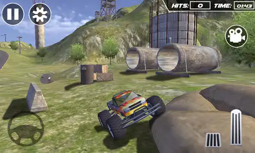 Play Mini Truck Rally 2018 as an online game Mini Truck Rally 2018 with UptoPlay