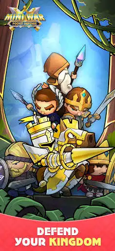 Play Mini War: Pocket Defense  and enjoy Mini War: Pocket Defense with UptoPlay