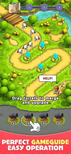 Play Mini War: Pocket Defense as an online game Mini War: Pocket Defense with UptoPlay