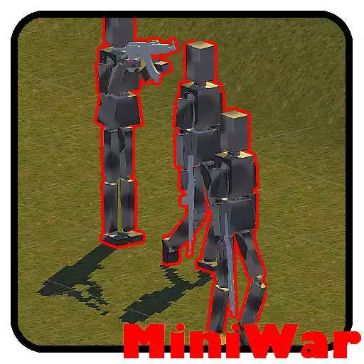 Run free android online MiniWar : Realistic small war simulation APK